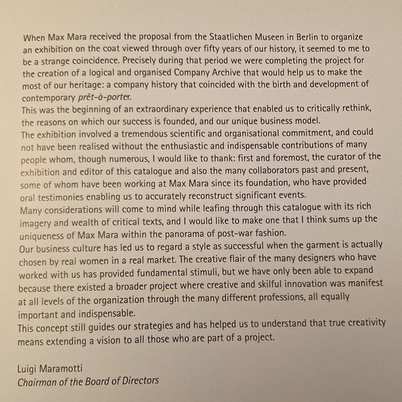 Coats! Max Mara, 55 Years of Italian Fashion - Picture 9 of 9